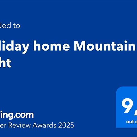 זבליאק Holiday Home Mountain Sight מראה חיצוני תמונה
